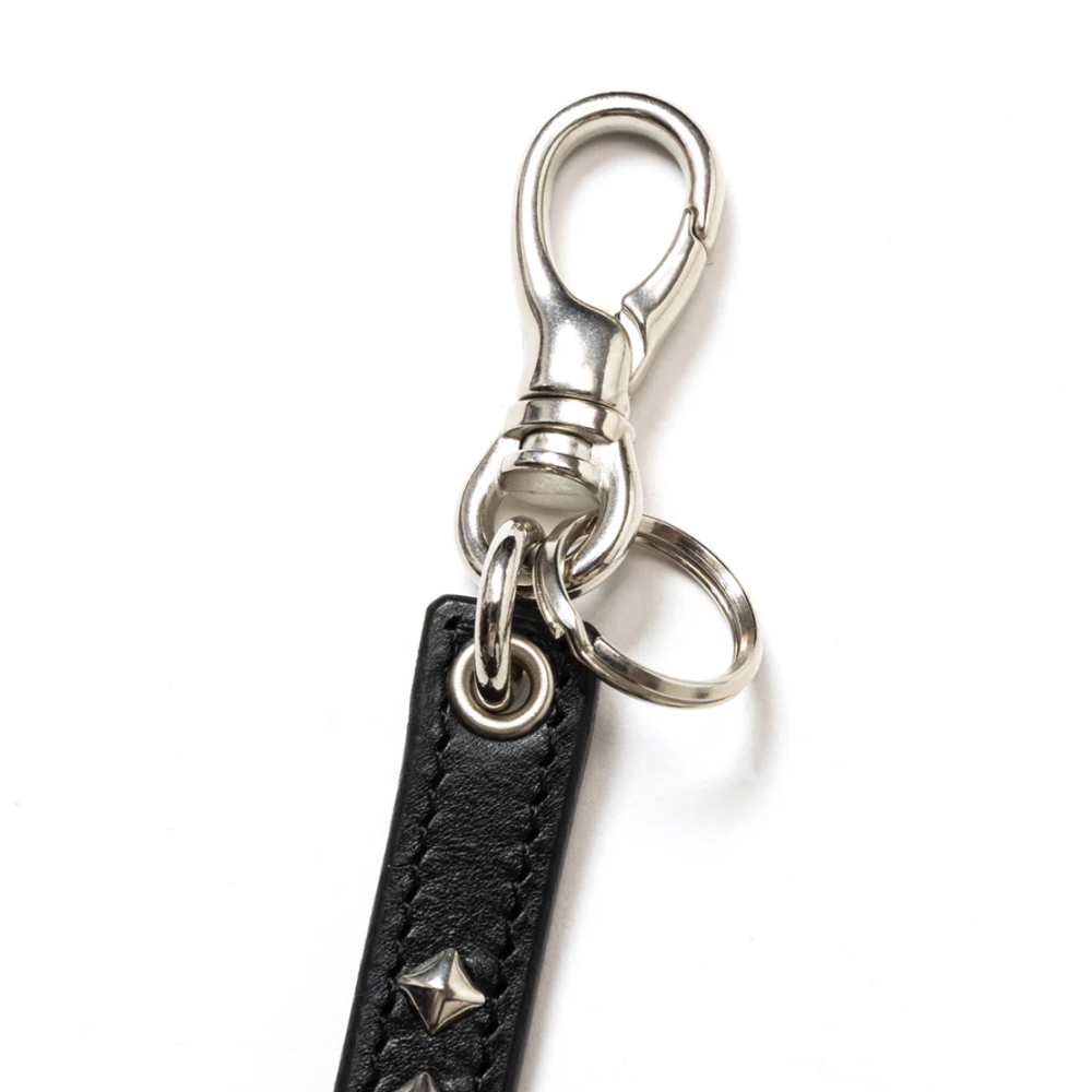 キャリー スタッズ レザー ショート キーリング | CALEE STUDS LEATHER