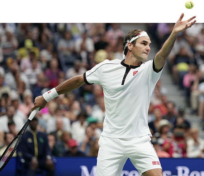 ロジャー・フェデラー （Uniqlo Global Brand Ambassador）｜ユニクロ