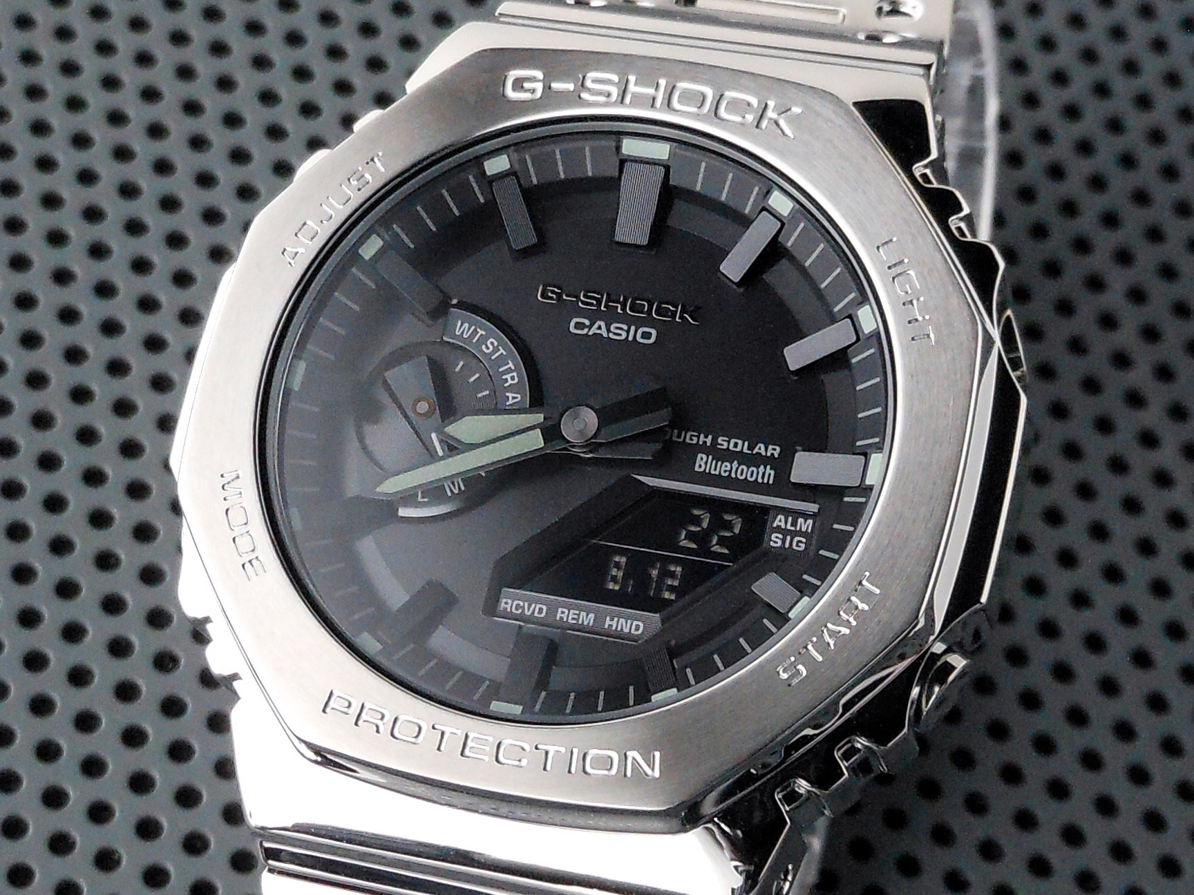 G-SHOCK＞GM-B2100D-1AJF/フルメタル/シルバー | 静岡の宝石・時計専門