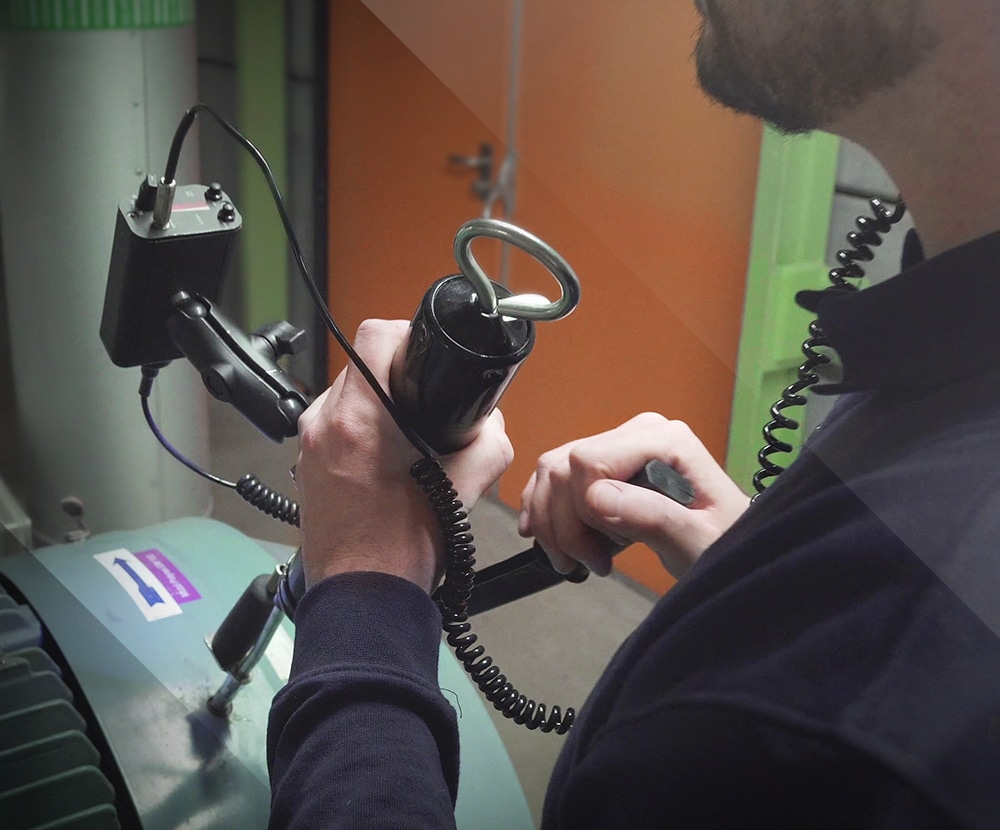 Ultraprobe 201 Grease Caddy: Ultrasound Condition-Based Lubrication