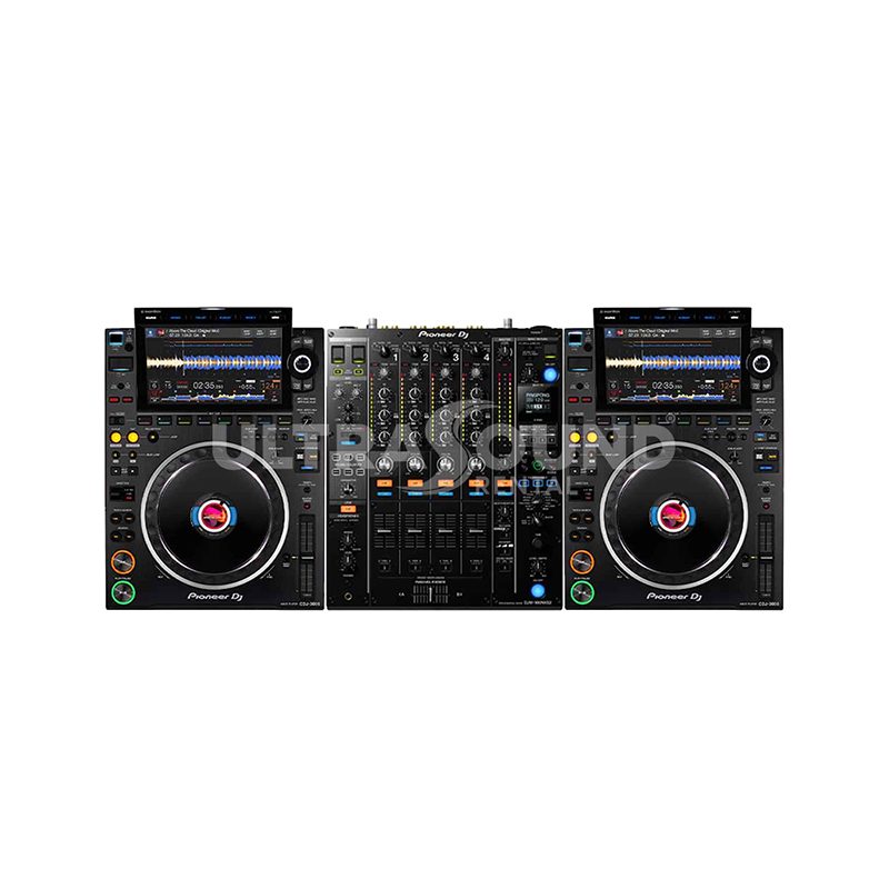 Pioneer DJ set 04 (2x CDJ 3000 + DJM 900 NXS-2) - Complete DJ sets