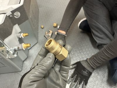 ﾀﾞｲｷﾝ、ﾌﾚｱﾚｽｼﾞｮｲﾝﾄ接続②！SSRC112C！ | 株式会社浦口電機