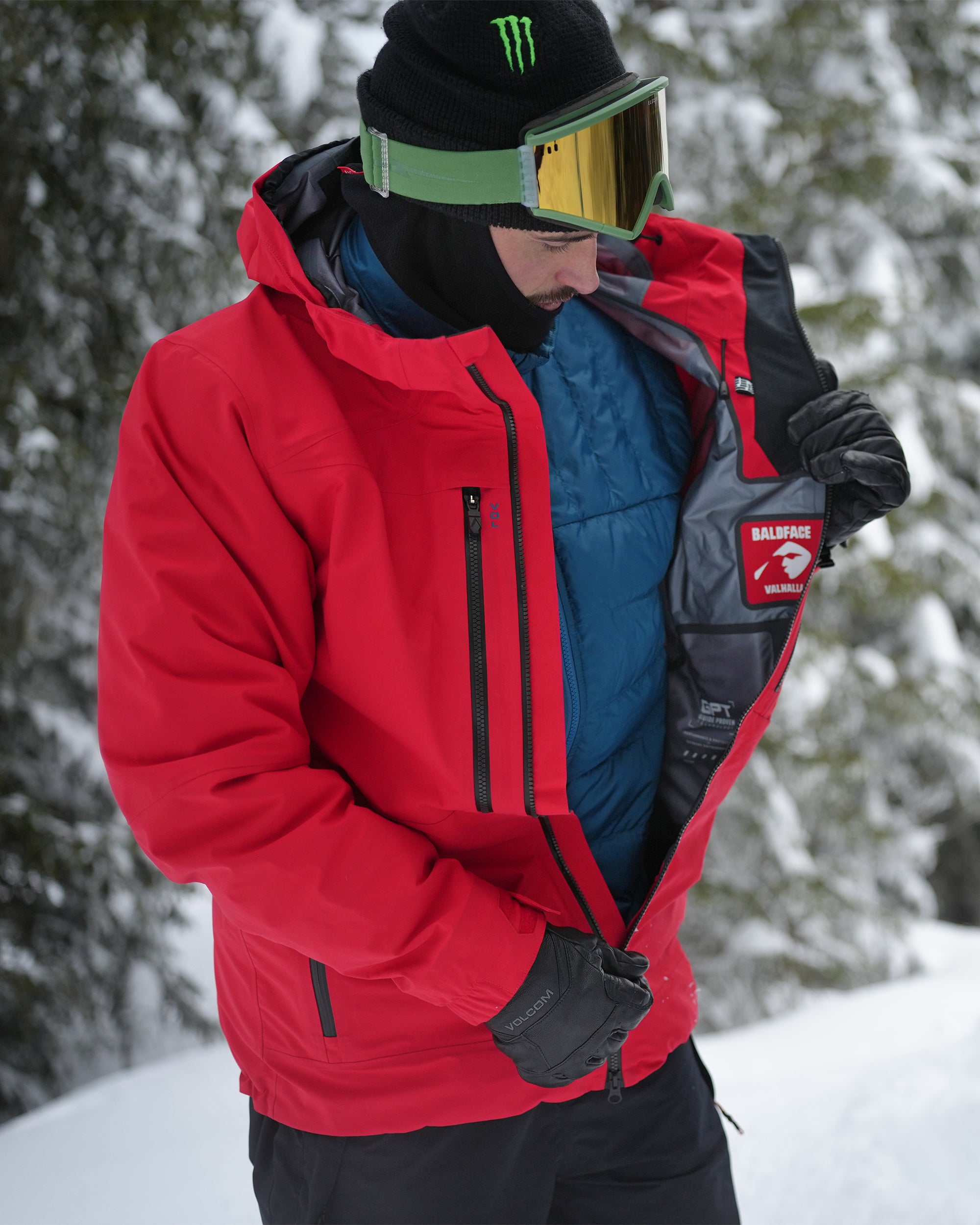 Guide Gore-Tex Jacket - Crimson - Men - Volcom EU - 2 Years