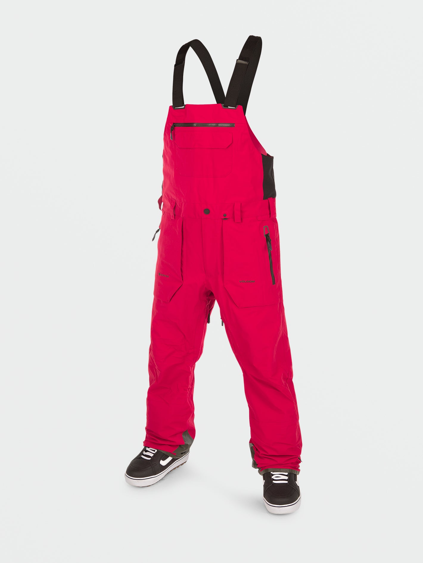 Rain Gore-Tex Bib Overall - Red | Volcom Europe