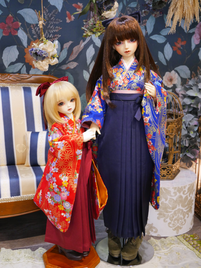 2025年9月13日より発売♪「華やか袴セット（藍色）」「華やか袴セット