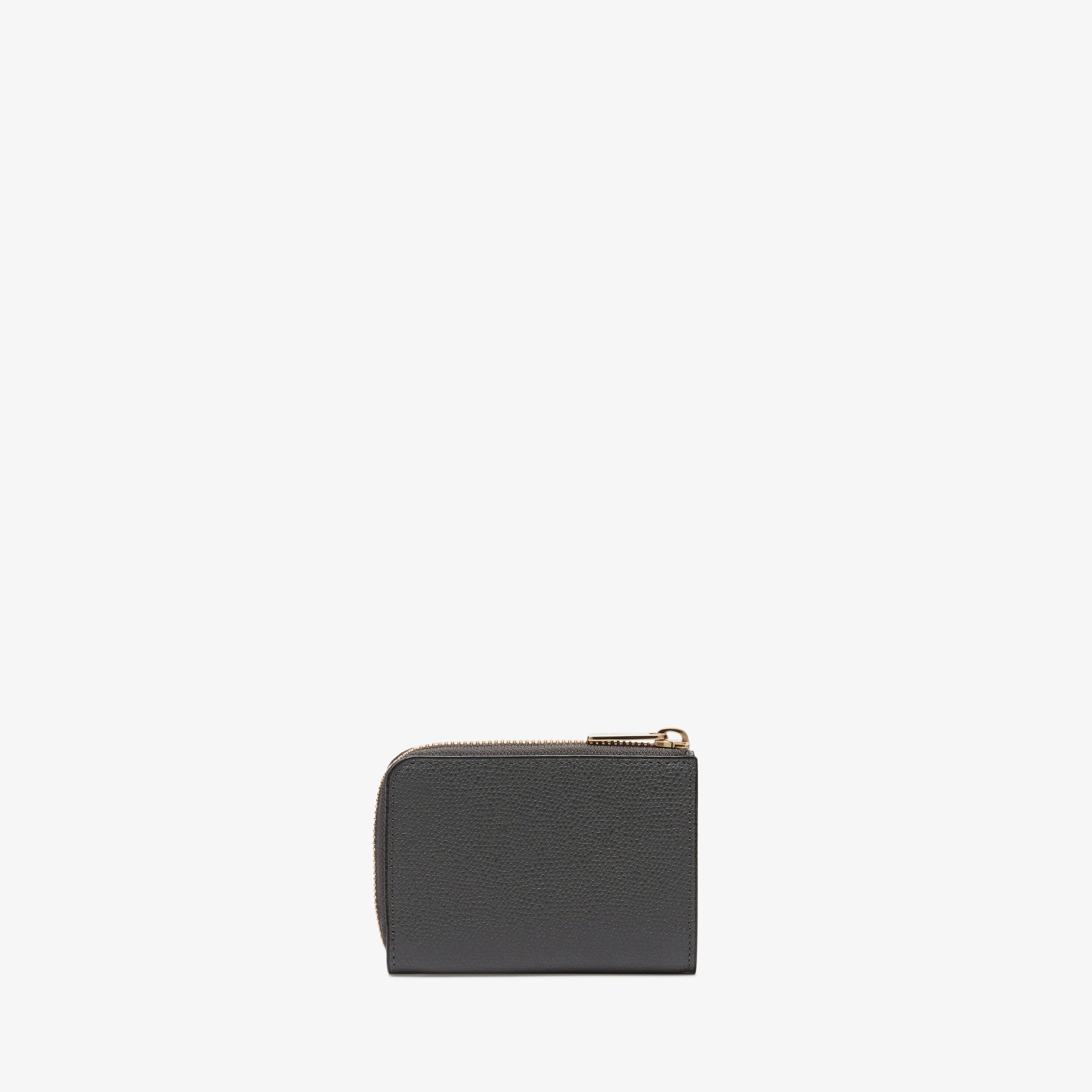 Gray Leather Key Holder | Valextra Zip Around