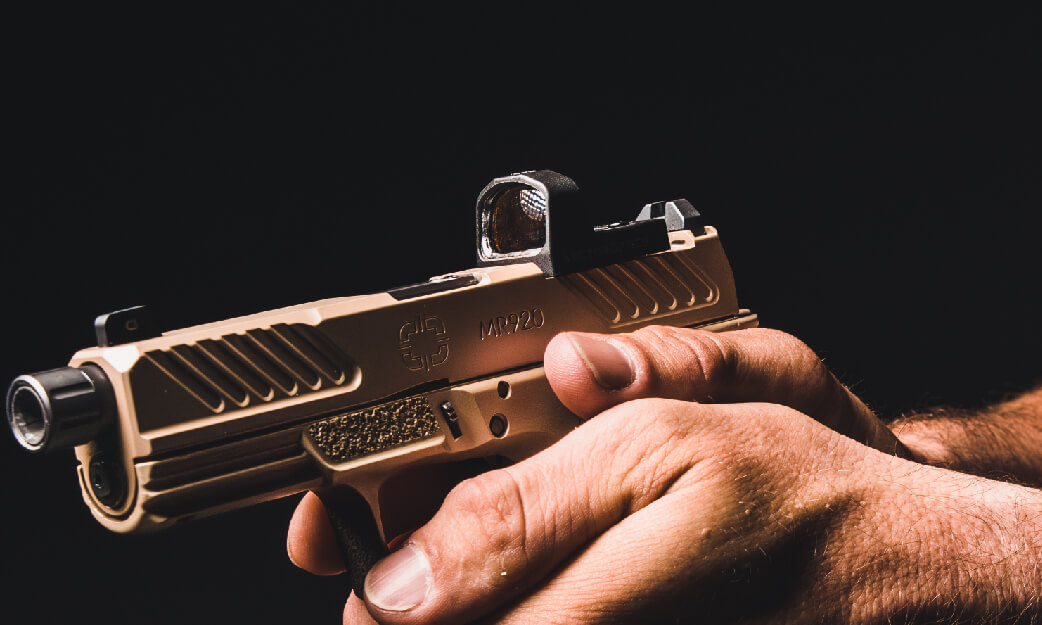 Frenzy FLEX 1x19x28 GenII Titanium Red Dot - Red Dot Sight