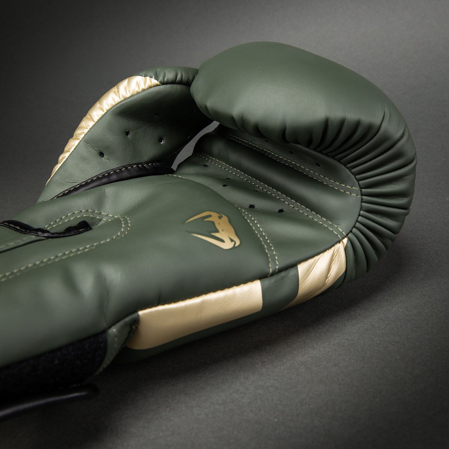 Venum Elite Boxing Gloves - Khaki - Venum