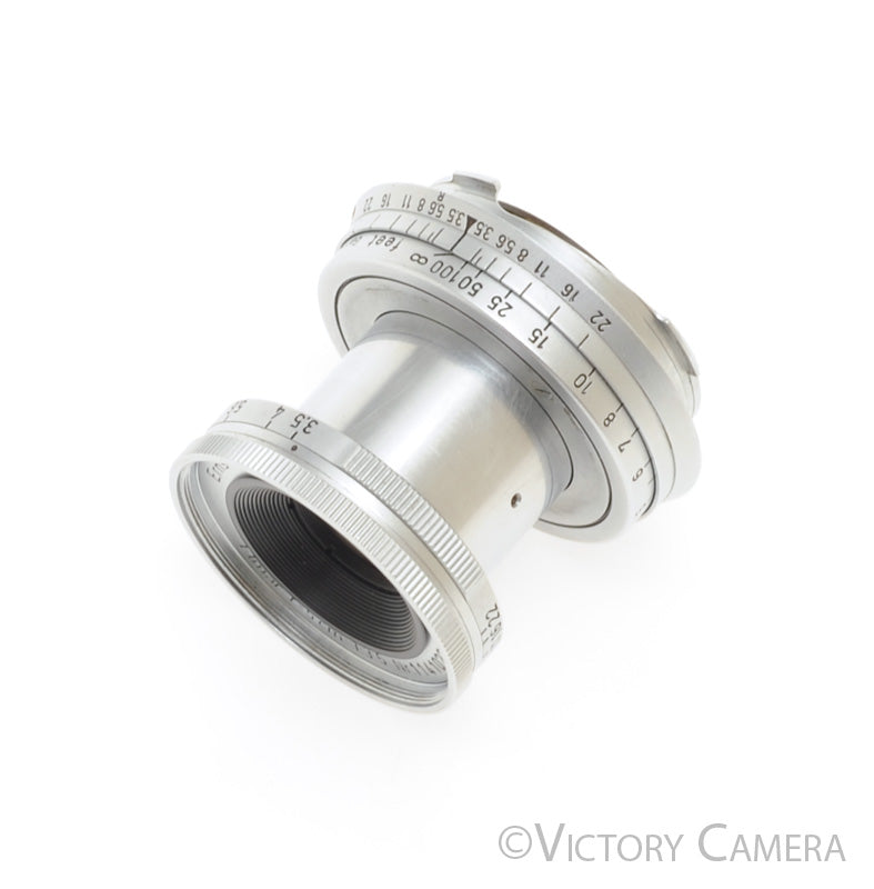 Leica 5cm 50mm f3.5 Elmar M Mount Collapsible Lens [EXC]
