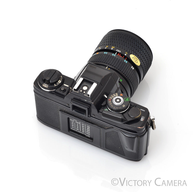 Minolta X-700 X700 Black SLR Film Camera w/ 28-70mm Lens [EXC]