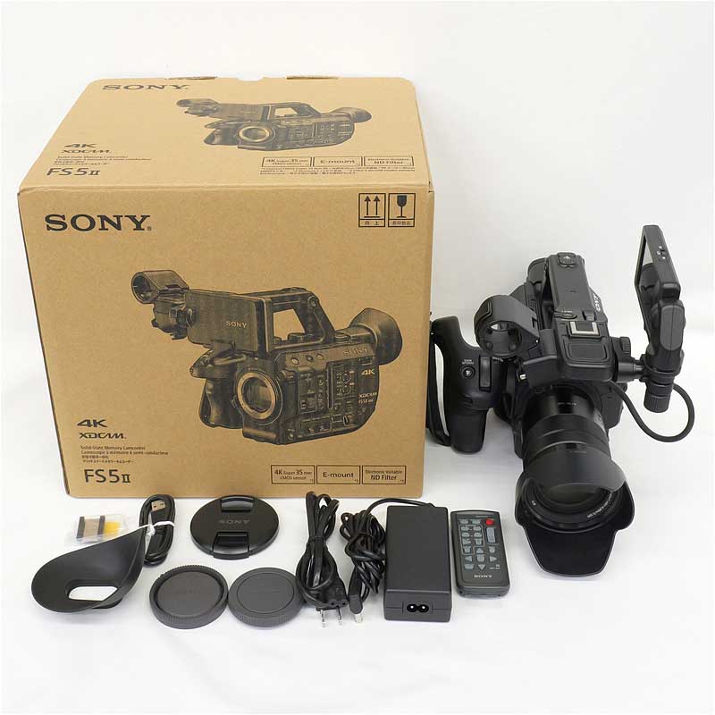 FS5 II ズームレンズキット 中古品】 SONY XDCAMメモリーカムコーダー