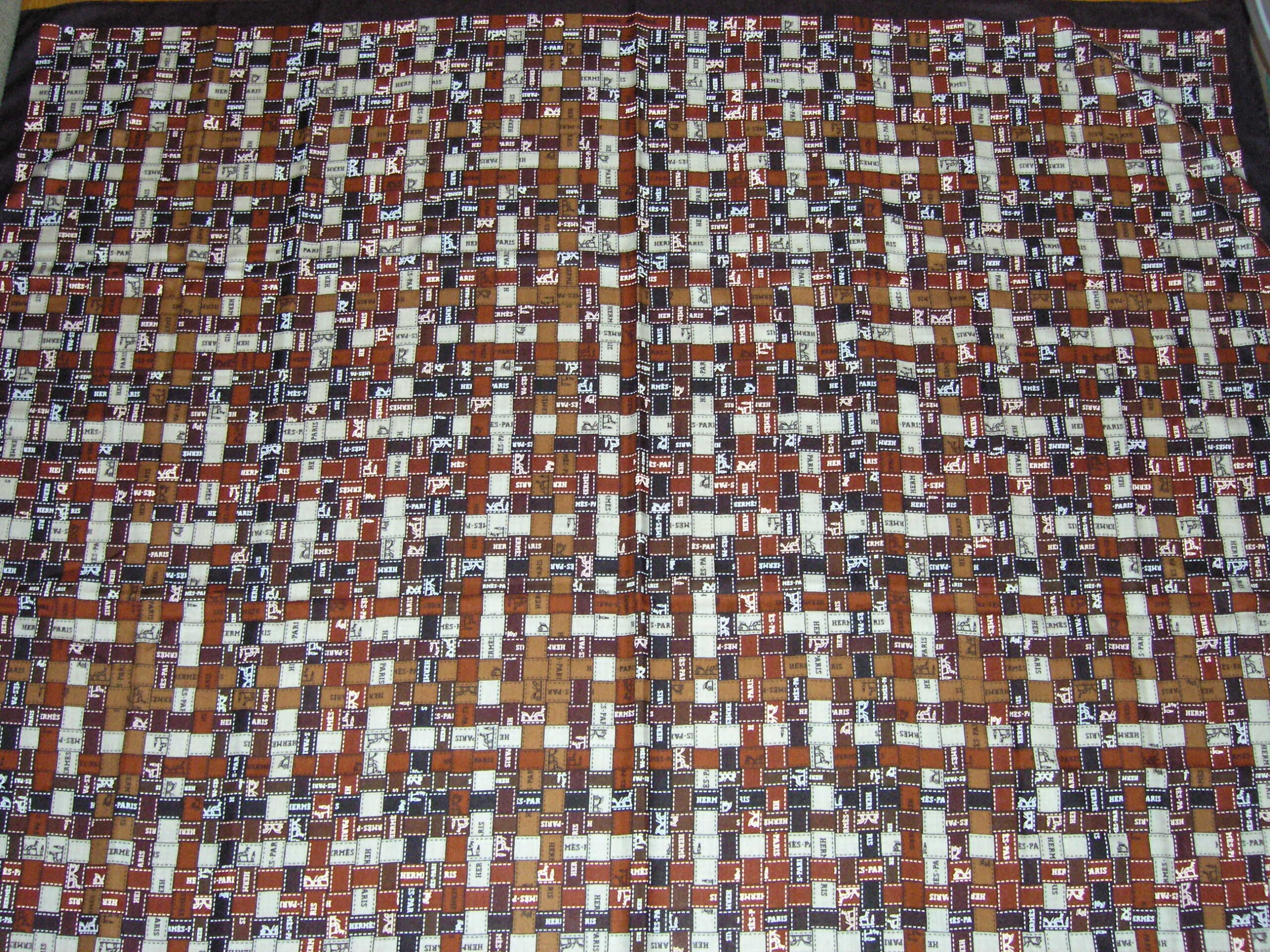 Bolduc au Carre Hermes Cashmere Shawl - It's All Goode