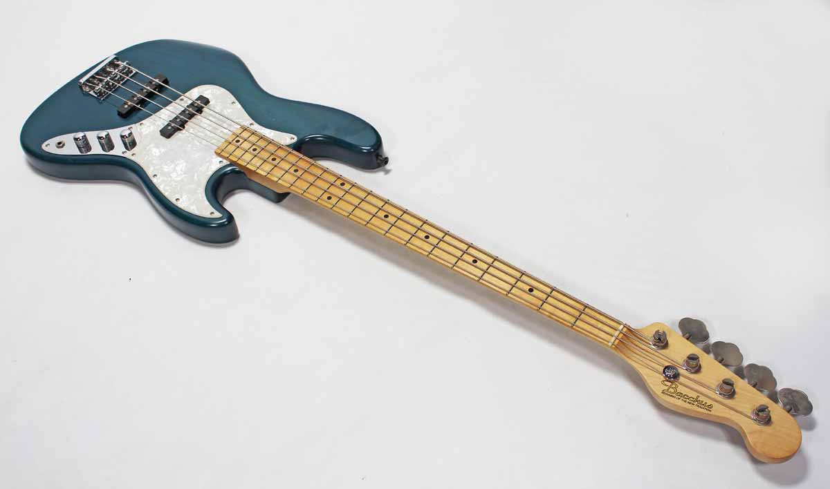 Bacchus Jiro Jazz Bass Marine Blue Bass For Sale Rickguitars