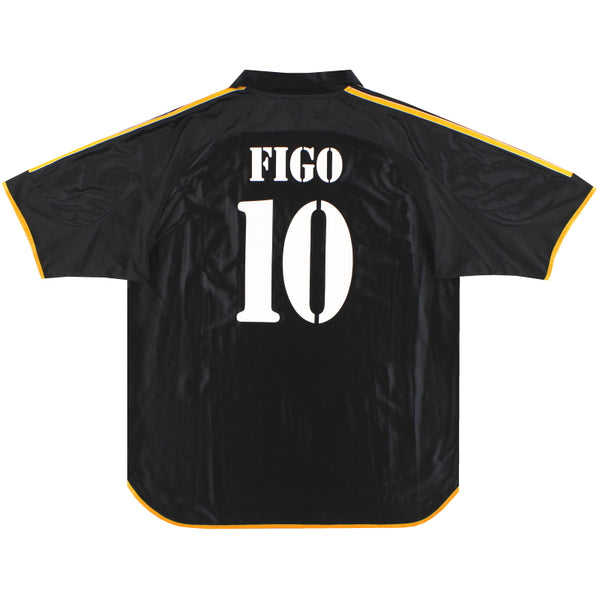 1999-01 Real Madrid adidas Away Shirt Figo #10 XL 627114 | Vintage