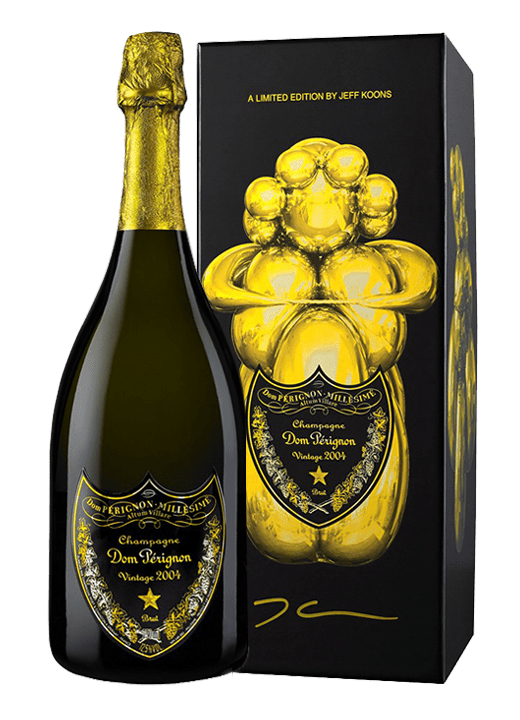 Dom Perignon 2004 Jeff Koons Limited Edition 75 cl Case of 6