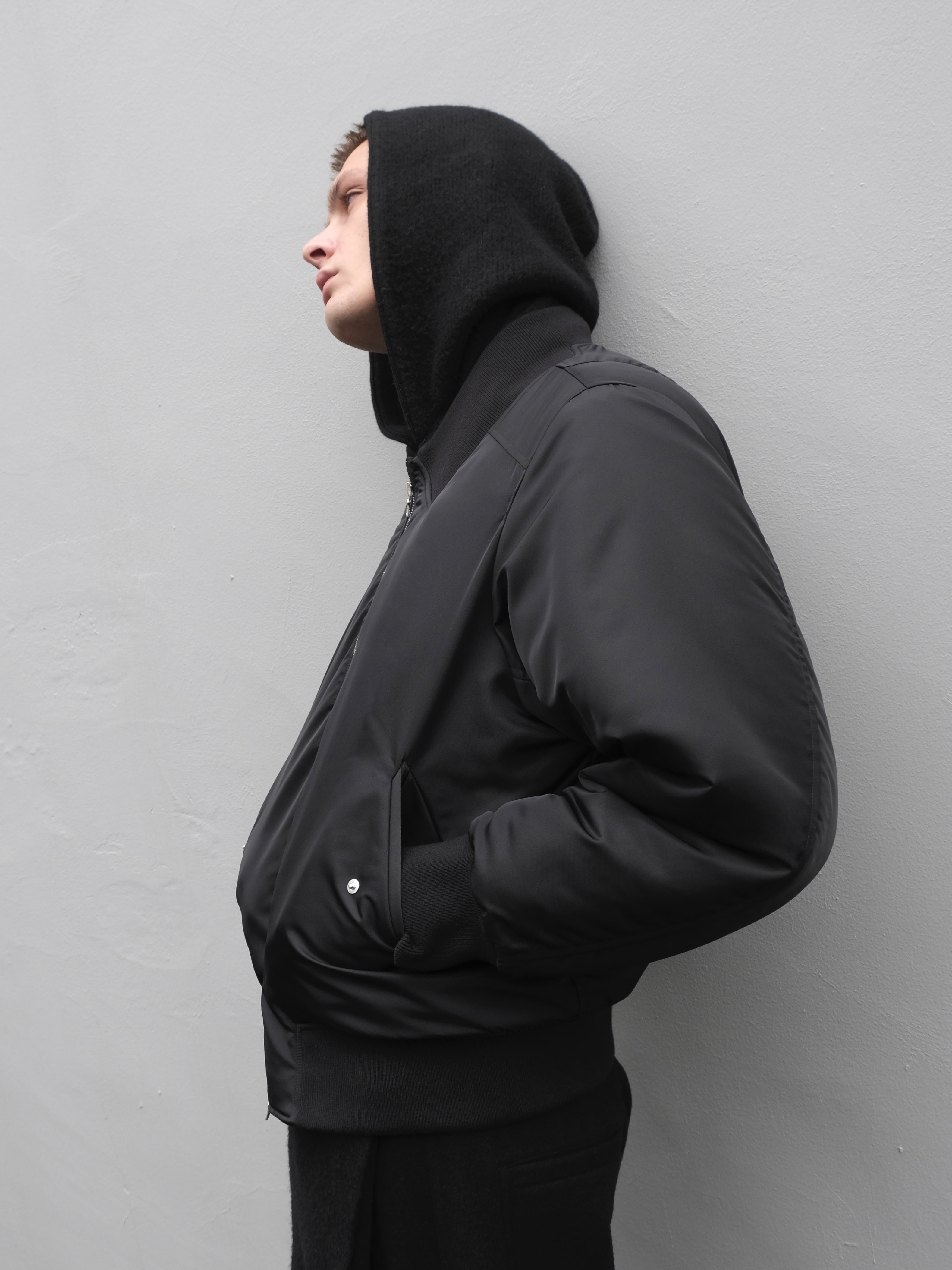 Opera Bomber Jacket in Limonta Nylon – VUJA DÉ