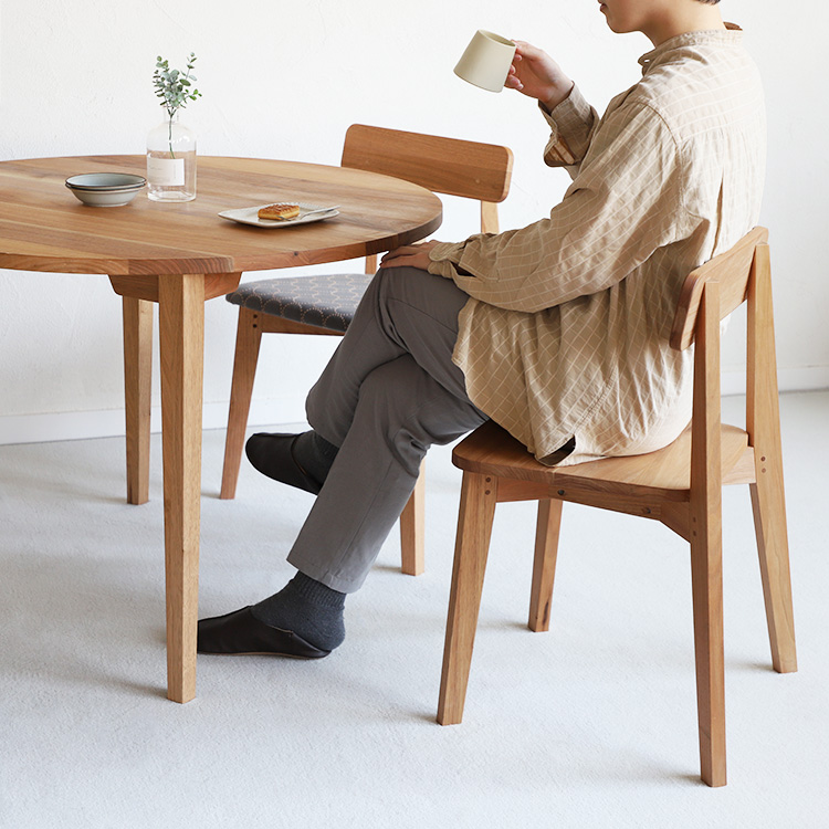 ラウンドテーブル O100 kurumi｜家具とダイニングテーブルの専門店キシル