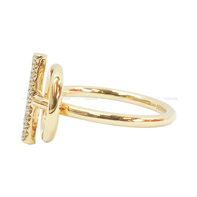 HERMES エルメス リング・指輪 リング エシャペ PM ピンクゴールド