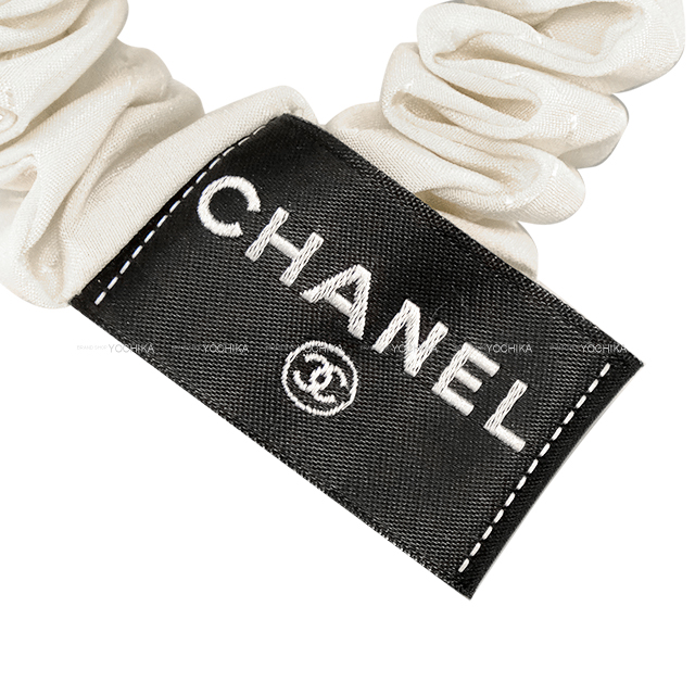 CHANEL シャネル ヘアアクセサリー ヘアゴム シュシュ ココマーク