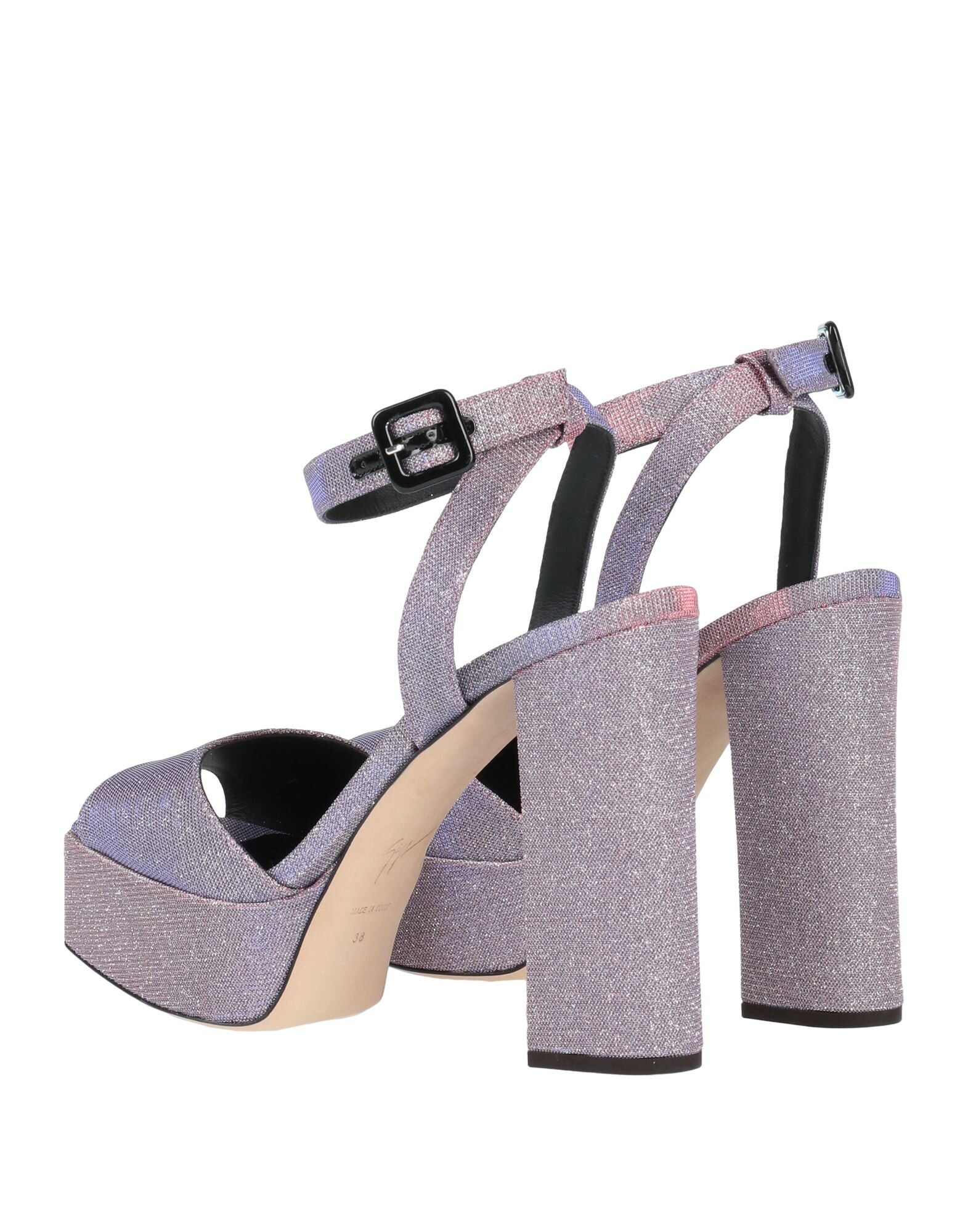 GIUSEPPE ZANOTTI Footwear | Mauve Women's Sandals | YOOX