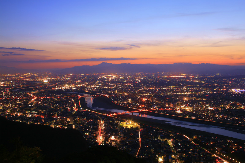 金華山 ｜ 日本夜景遺産