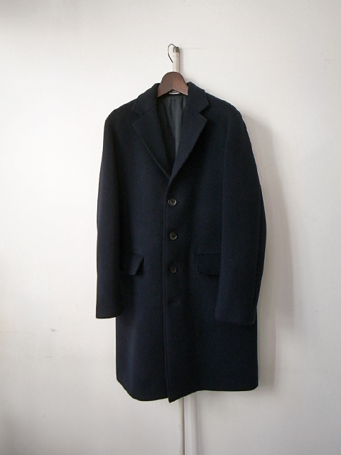 AURALEE Cashmere Wool Mosser Chesterfield Coat | 大阪心斎橋の