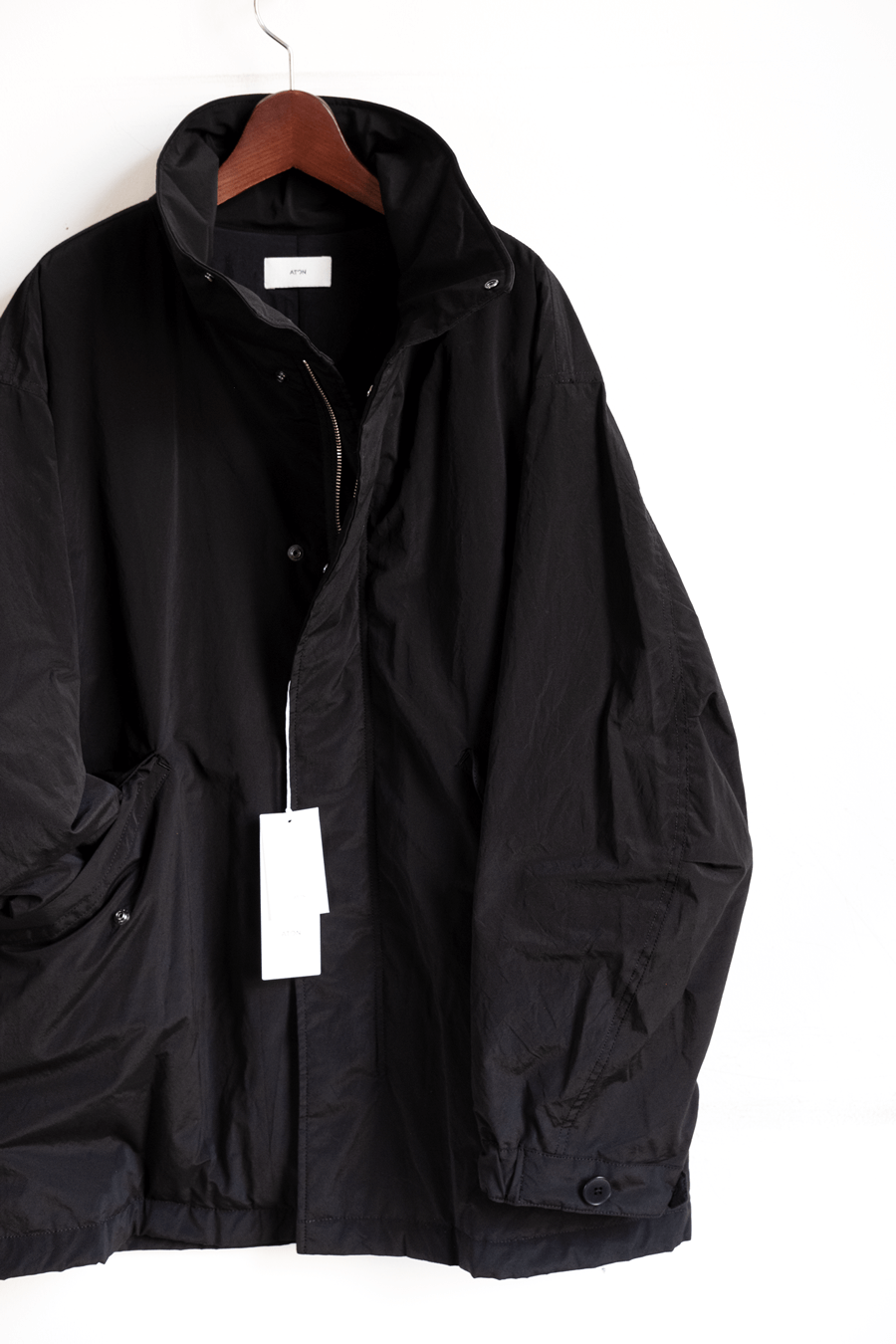 ATON AIR WEATHER SHORT MODS COAT | 大阪心斎橋のメンズ洋服の