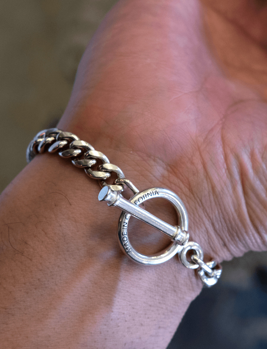 MADE IN CALIFORNIA T-BAR CUBAN BRACELET | 大阪心斎橋のメンズ洋服の