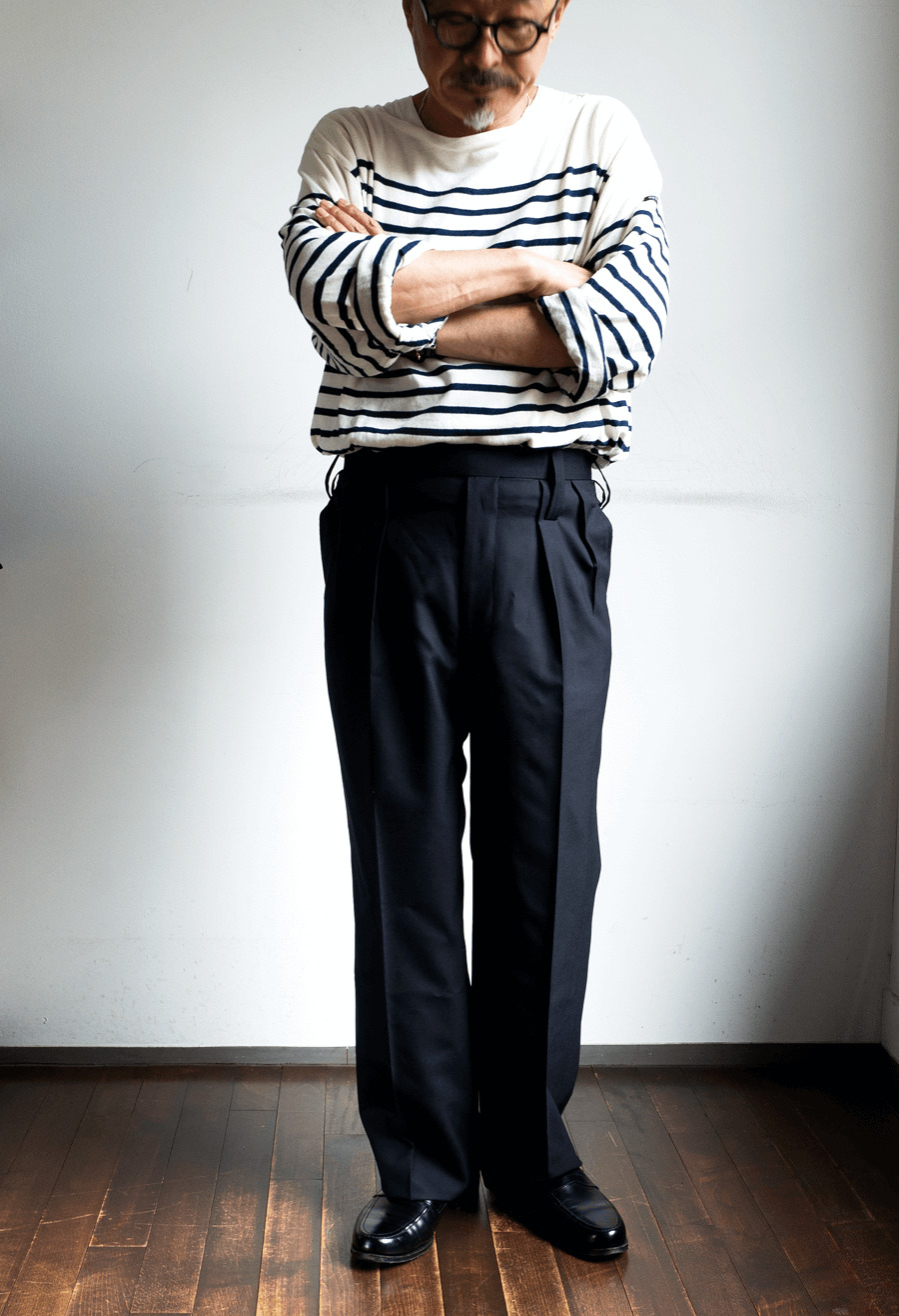 Fumiya Hirano THE TROUSERS “Davis” HARRISONS REQUIEM | 大阪心斎橋