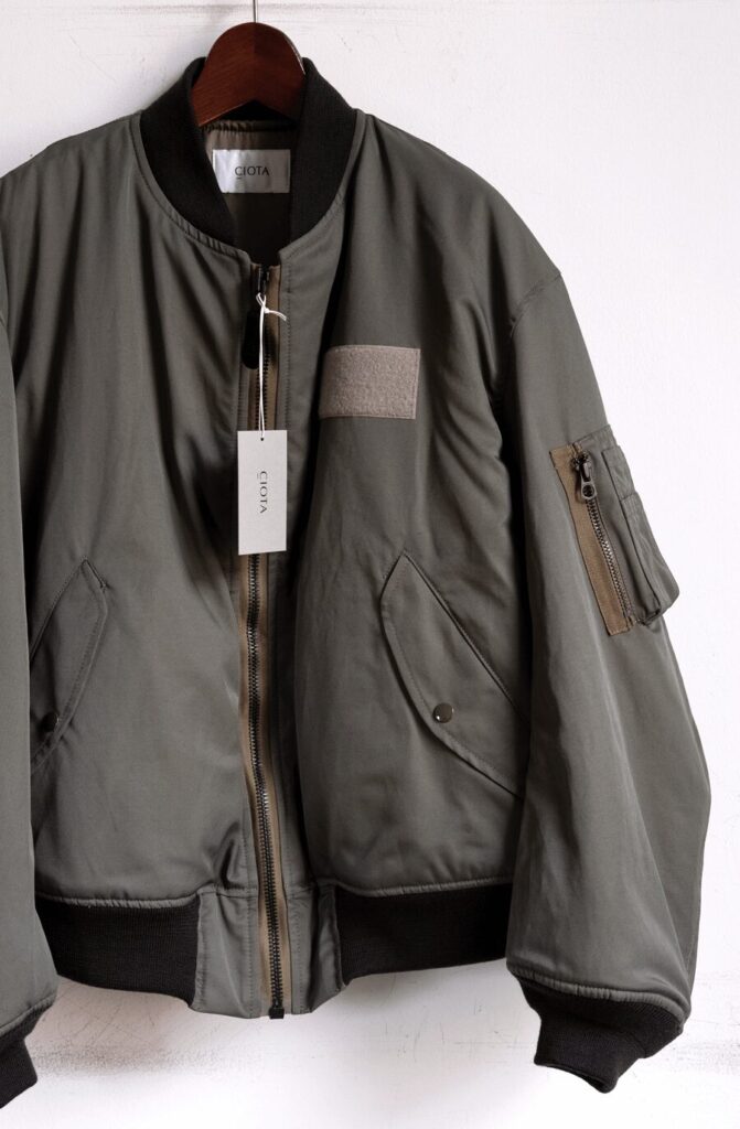 CIOTA MA-1 Flight Jacket | 大阪心斎橋のメンズ洋服のセレクト
