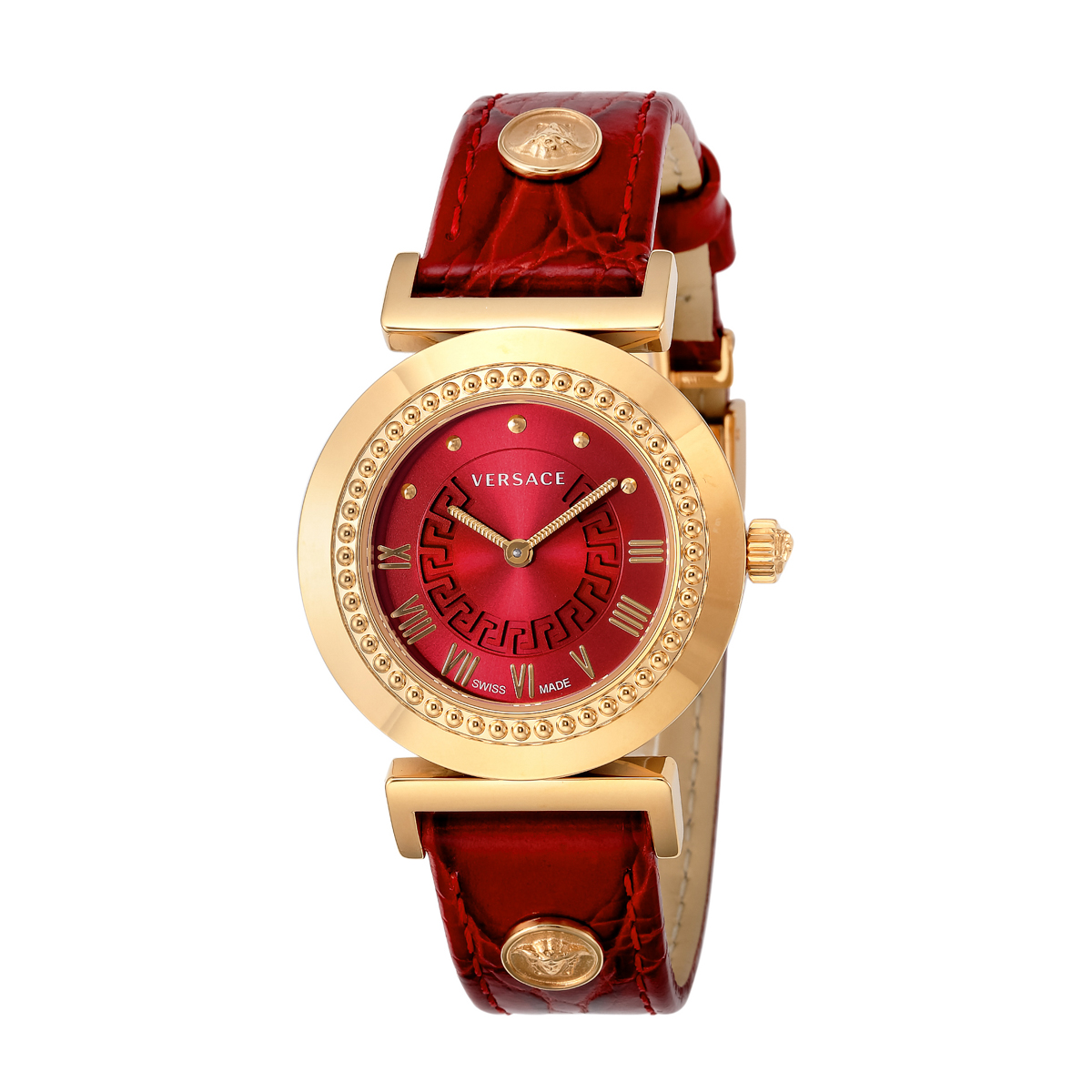 VERSACE ヴェルサーチェ 腕時計 レッド レディス P5Q80D800S800 | かぜ