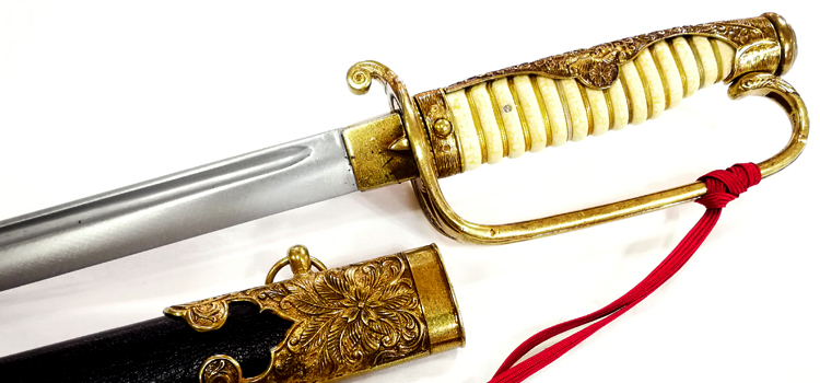 ○DENIX(デニックス) - 4043 大日本帝国海軍儀礼軍刀【87cm】 | [大和