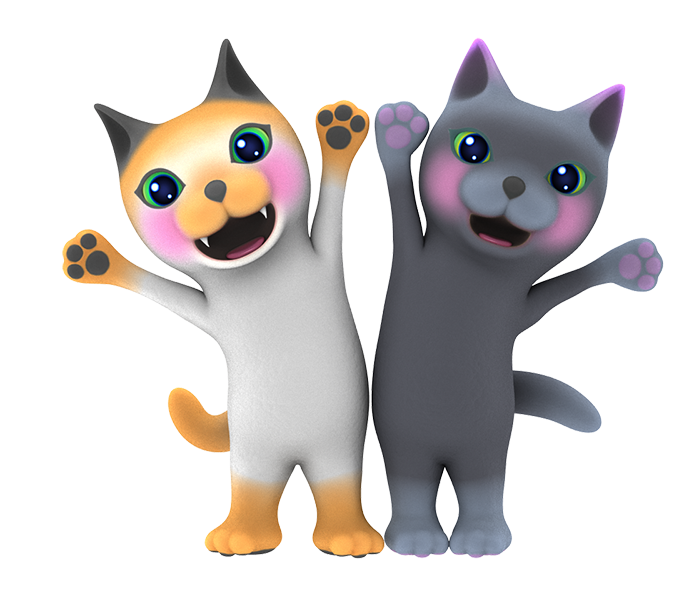 YASANEKO | CMD+G Design Inc. LINE stickers