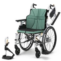 日進医療器】ウルトラシリーズ 多機能型自走用ワイドサイズNA-U2W・BG