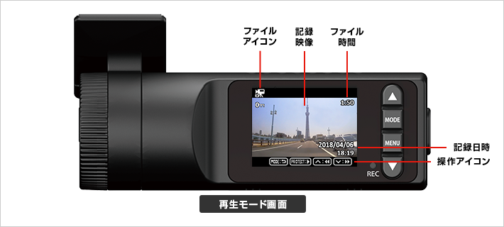 SN-SV40c 記録映像｜ドライブレコーダー｜Yupiteru(ユピテル)