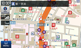 YPB734｜ポータブルカーナビゲーション｜Yupiteru(ユピテル)