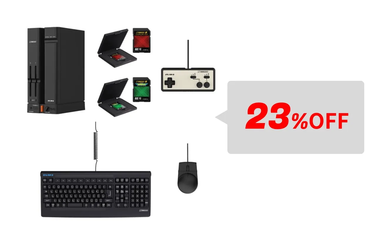 自社ECサイト「ZUIKI STORE」にて「X68000 Z2」クラウドファンディング