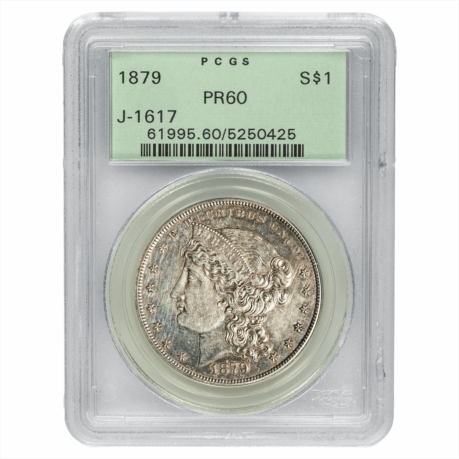 1879 Metric Silver Pattern Dollar $1 J-1617 PCGS - U.S. Coins and