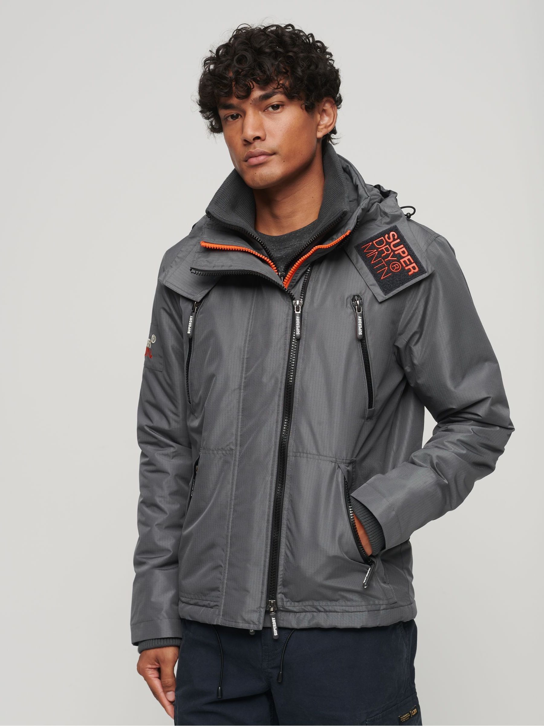 Buy Superdry Grey Mountain Windcheater Jacket from Next USA