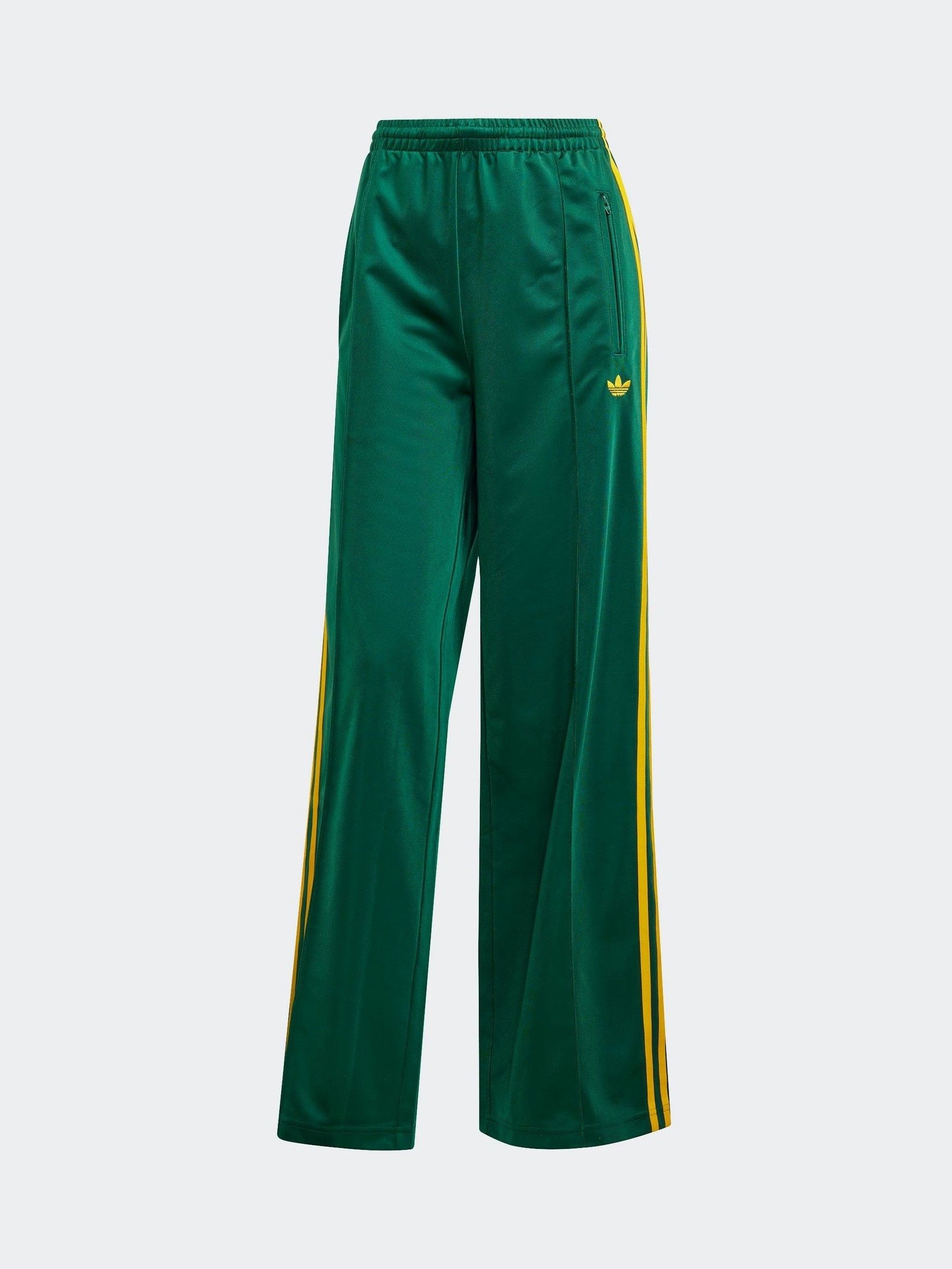 Buy adidas Originals Green Dark Firebird Loose Track Pant Trousers