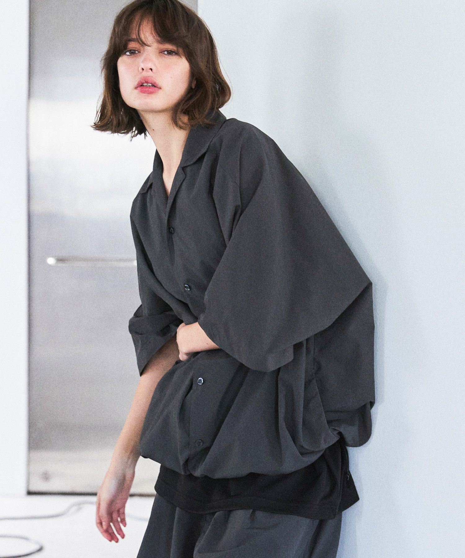 OPENING ACT] SUPPLEX NYLONドルマンスリーブ裾ドローコードオープン