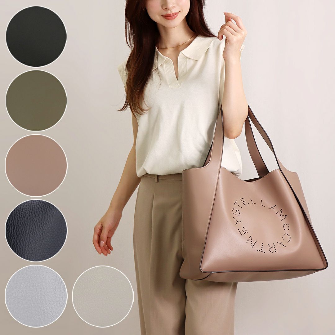 ステラマッカートニー STELLA McCARTNEY トートバッグ LOGO ロゴ