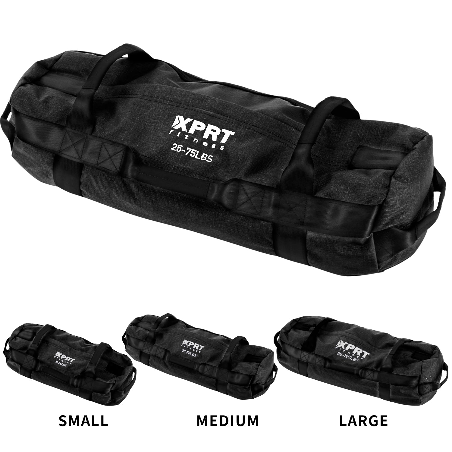 XPRT Fitness Workout Sandbag for Heavy Duty Workout Cross Training 7 M