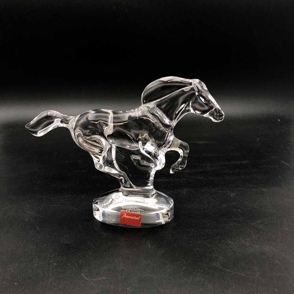 baccarat バカラ 馬 ホース オブジェ クリスタルガラスの高価買取