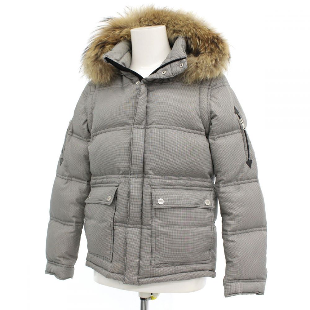 バーバリーブラックレーベル/ダウン ジャケット/マイクロハウンド