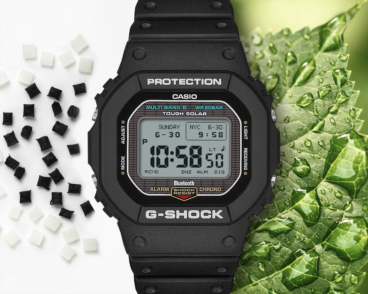 カシオ Gショック GW-BX5600-1A1JF MIP液晶 フォント切替 電波