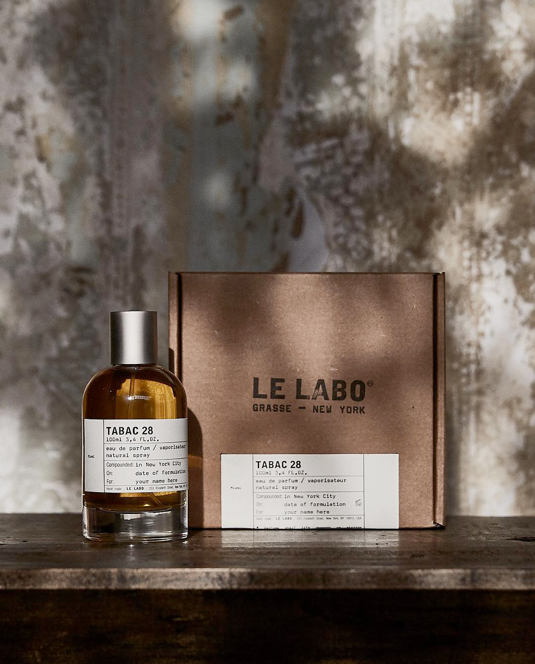 Le Labo Introduces the New City Exclusive Tabac 28 – Yakymour Men