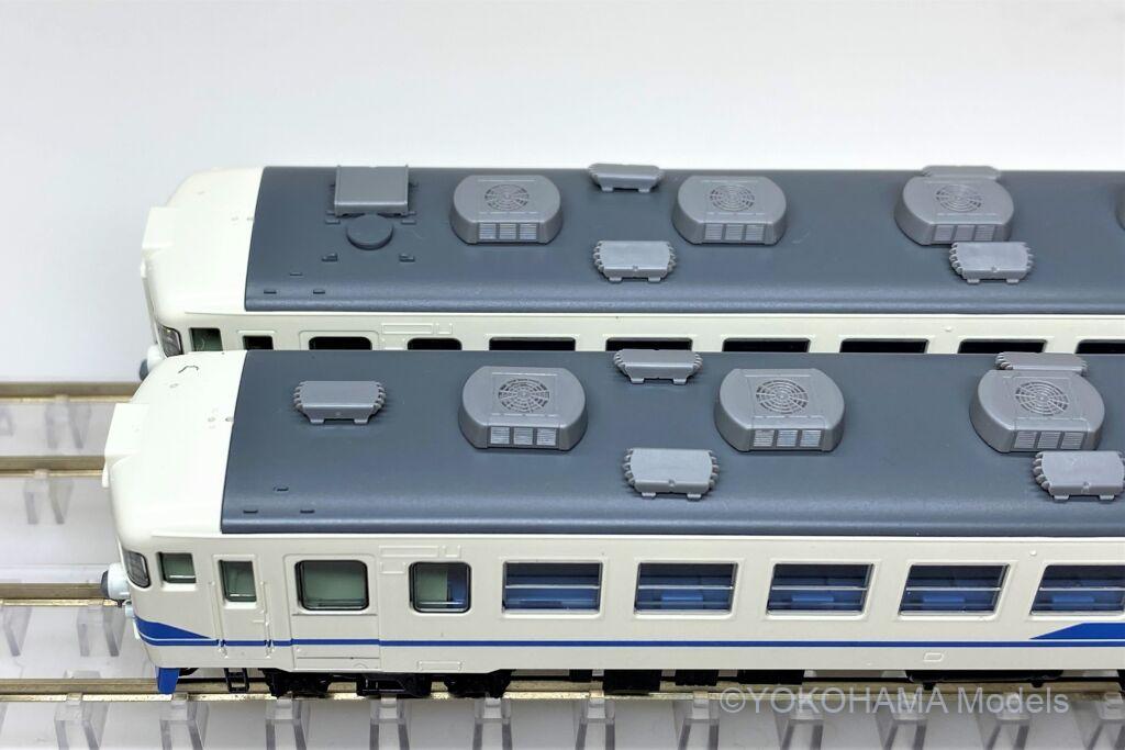 475系（北陸本線・新塗装）が入線しました。TOMIX 98736 | NGaugeJP