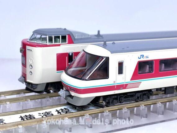 381系「ゆったりやくも」が入線しました。KATO 10-1451 2022年版