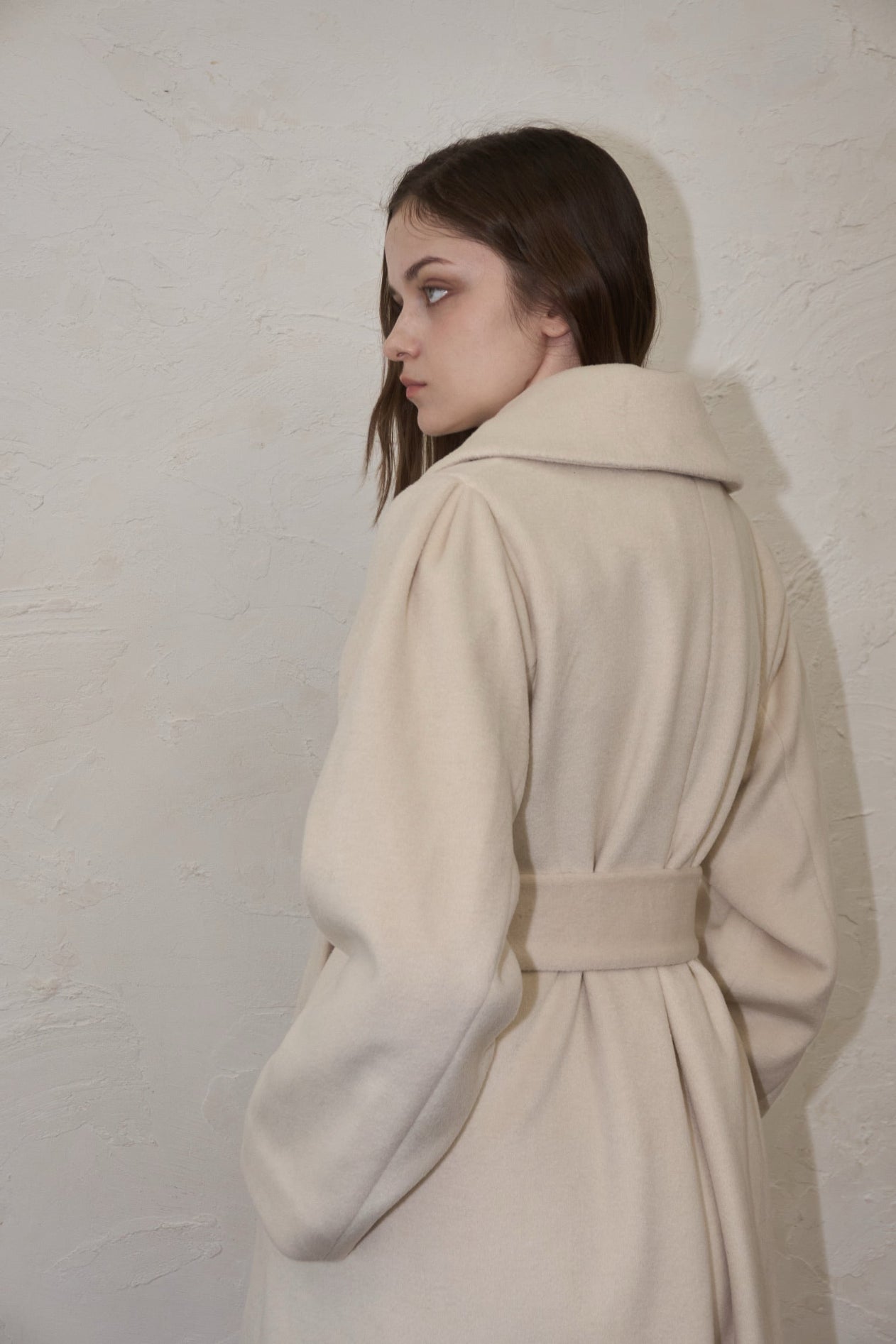 Serene shaggy Coat – YILON
